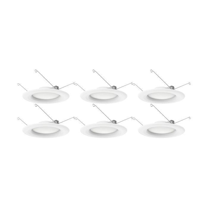 Nuvo Lighting 9.2W LED Downlight Retrofit 5-6"/90 CRI/3000K/ Pack of 6 - S11641