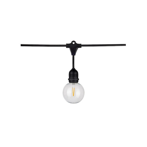 Nuvo Lighting 24' LED String Light, 12-G25 Bulb/2000K/120V