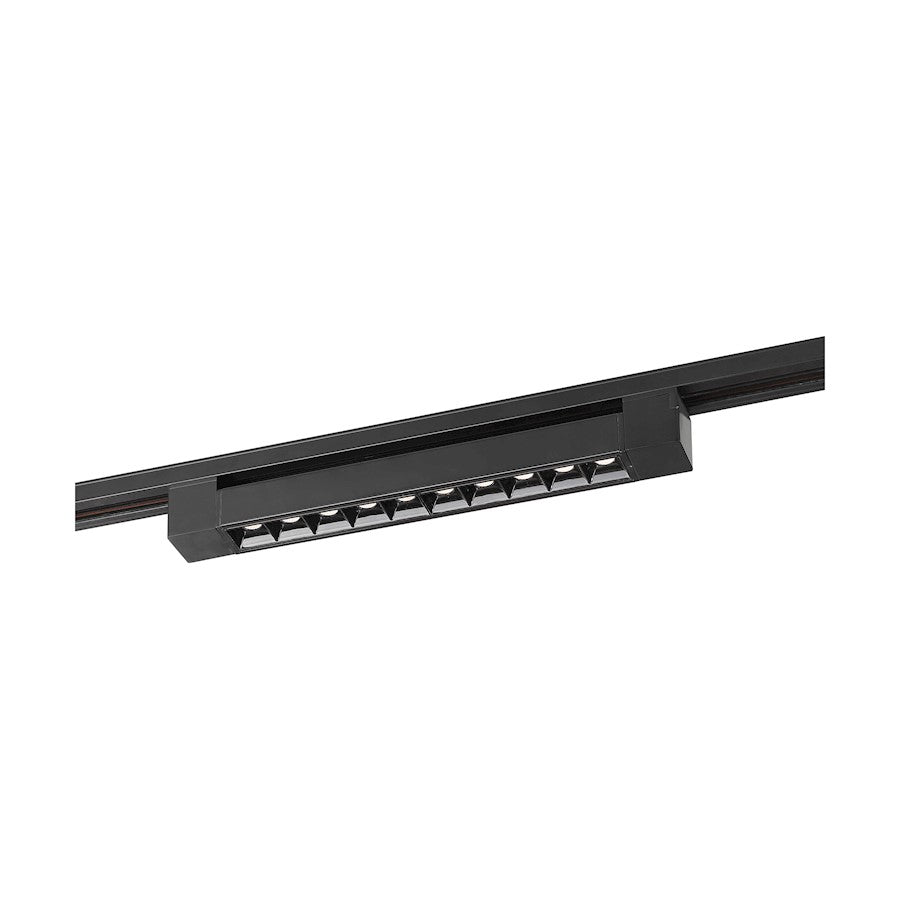 Nuvo Lighting LED 1' Track Light Bar Black, 30 Degrees Beam Angle - TH501