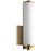 Oxygen Lighting Tempus 1 Light Sconce, Aged Brass/Matte White - 3-5000-40