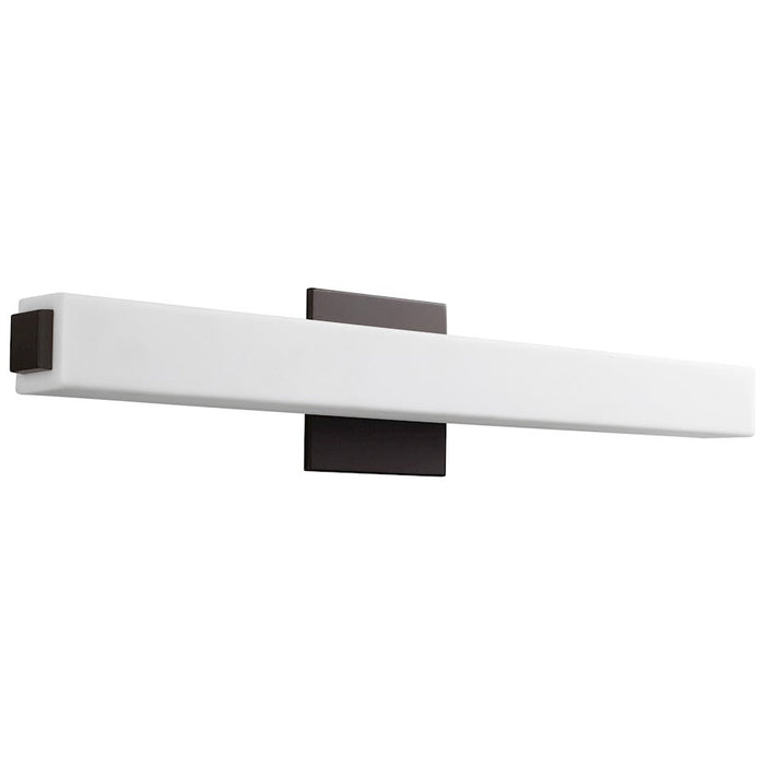 Oxygen Lighting Adelphi 1 Light Wall Sconce, Oiled Bronze/Matte White - 3-537-22