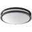 Oxygen Lighting Oracle 2 Light Ceiling Mount, Oiled Bronze/White - 3-620-22