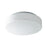 Oxygen Lighting Rhythm 10" 1 Light Ceiling Mount, 8.2W, White/White - 3-648-6