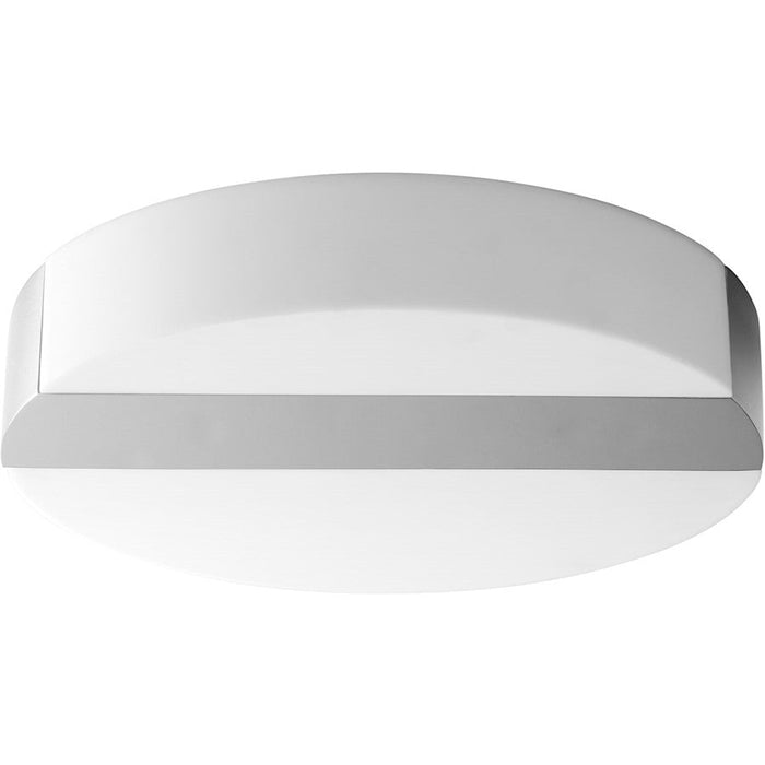 Oxygen Lighting Aurora 1 Light Ceiling Mount, Polished Nickel/White - 3-662-20