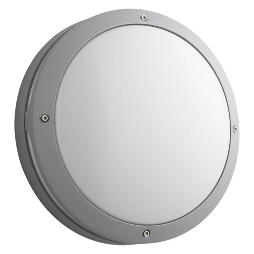 Oxygen Lighting Regio 2 Light Exterior Sconce, Grey/White Polycarb - 3-719-16