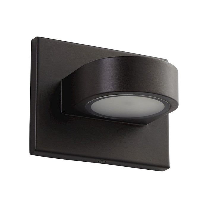 Oxygen Lighting Eris 1 Light Exterior Sconce, Bronze/Frosted Glass - 3-720-22