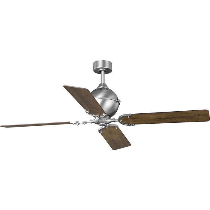 Progress Lighting Royer 56" 4-Blade Antique Nickel Ceiling Fan - P250010-081