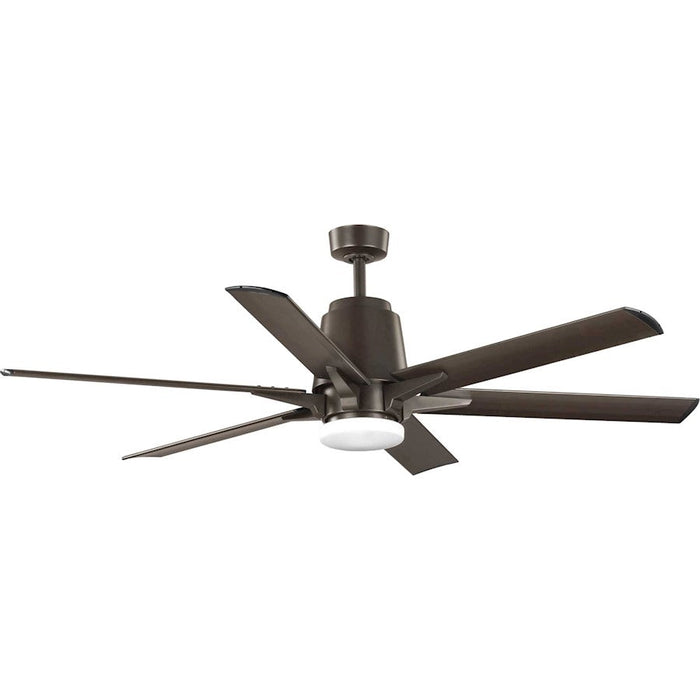 Progress Lighting Arlo 60" 6-Bld Bronze Ceiling Fan, Opal - P250026-129-30