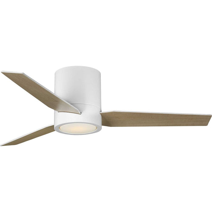 Progress Lighting Braden 1 Lt Hugger Ceiling Fan, Satin White - P250058-028-30