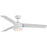 Progress Lighting Edwidge 1 Lt 3-Blade 52" Ceiling Fan, White - P250062-028-30