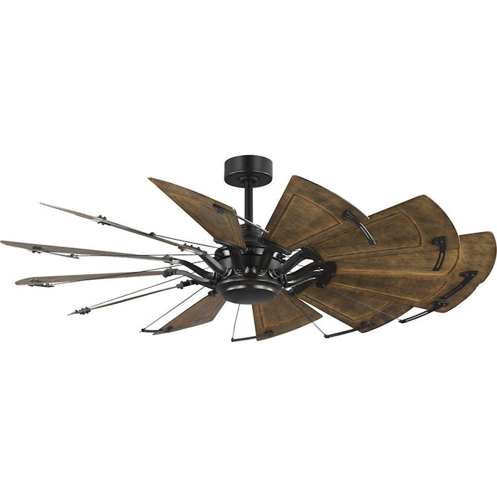 Progress Lighting Springer II 60" 12-Blade Ceiling Fan, Bronze - P250098-129