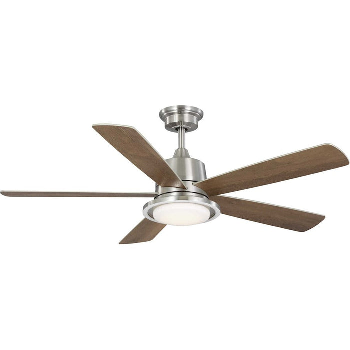 Progress Lighting Tarsus 52" 5 Bld Ceiling Fan/Int CCT-LED, NK - P250102-009-CS