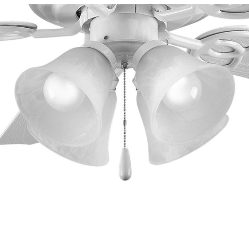 Progress Lighting AirPro 4 Light Ceiling Fan Light, White - P2610-30WB