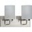 Progress Lighting Merry 2 Light Wall Light, Brushed Nickel/Etched - P300328-009