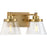 Progress Lighting Hinton 2 Light VBS/Seeded Farmhouse Vanity - P300349-163