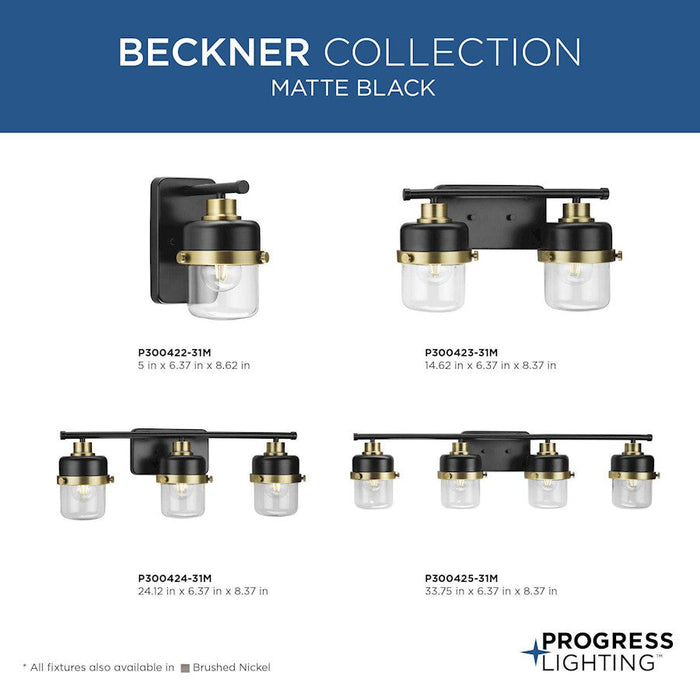 Progress Lighting Beckner 2-Light Bath Light