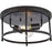 Progress Lighting Durrell 2-Light Black 13" Flush Mount - P350151-031