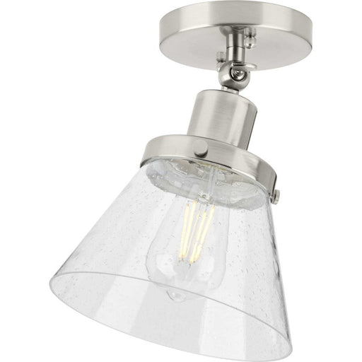 Progress Lighting Hinton 1 Light Flush Light, Brushed Nickel - P350198-009