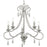 Progress Lighting Vinings 5 Light Coastal Chandelier, Nickel - P400267-009