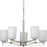 Progress Lighting League 5-Lt NK/Etched Mod Farmhouse Chandelier - P400286-009