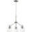 Progress Lighting Vertex 3-Light Convertible Chandelier