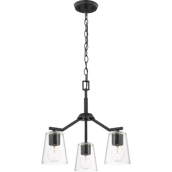 Progress Lighting Vertex 3-Light Convertible Chandelier