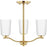 Progress Lighting Adley 3-Light Semi-Flush/Conv Chandelier