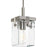 Progress Lighting Glayse Mini-Pendant, Brushed Nickel