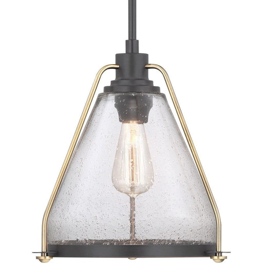 Progress Lighting Range 1-Light Pendant, Seeded