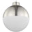 Progress Lighting Globe Nickel 1-Light LED Pendant, Opal - P500148-009-30