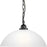 Progress Lighting Classic Dome 1-Light Pendant, Matte Black - P500149-31M