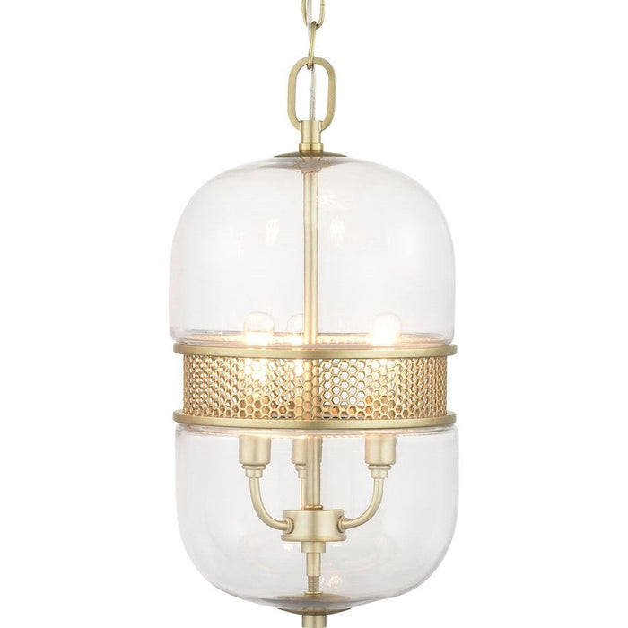 Progress Lighting Cayce 3-Light Pendant, Clear