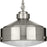 Progress Lighting Loftin Nickel 1-Light Pendant, Clear Patterned - P500170-009