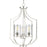 Progress Lighting Lassiter 3-Light Brushed Nickel Foyer, Clear - P500209-009