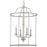 Progress Lighting Durrell 4-Light Brushed Nickel Medium Foyer - P500210-009