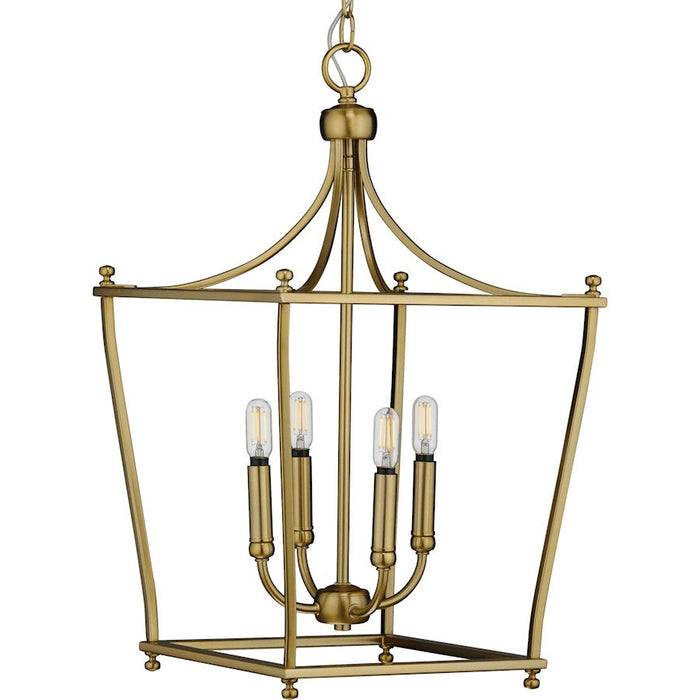 Progress Lighting Parkhurst Brushed Bronze 4-Light Foyer - P500214-109