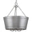 Progress Lighting Galveston Galvanized 3-LT Outdoor Pendant, Seed - P500227-141