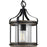 Progress Lighting Brenham Black 1-Light Outdoor Pendant, Seeded - P500234-031