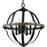 Progress Lighting Lockhart 4 Light Sphere Pendant, Matte Black - P500278-031