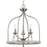 Progress Lighting Vinings 3 Lt 15" Coastal Foyer Pendant, Nickel - P500296-009