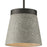 Progress Lighting Terrazzo 1 Lt Global Hanging Pendant, Graphite - P500313-143