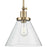 Progress Lighting Hinton 1 Light Pendant, Vintage Brass - P500324-163