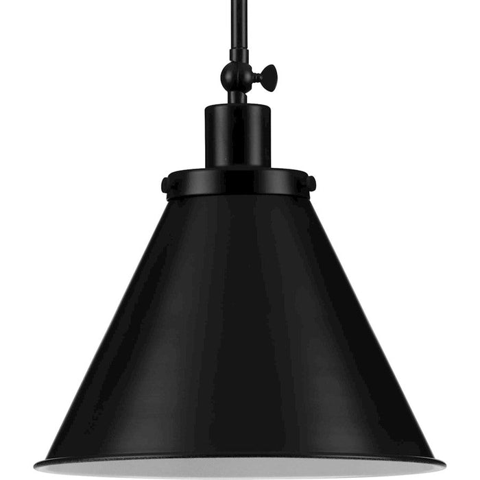 Progress Lighting Hinton 1 Light Hanging Pendant, Matte Black - P500325-031