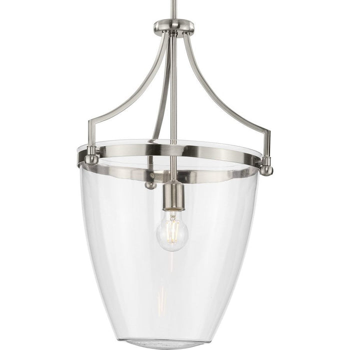 Progress Lighting Parkhurst 1-Lt New Traditional NK/Clear Pendant - P500361-009