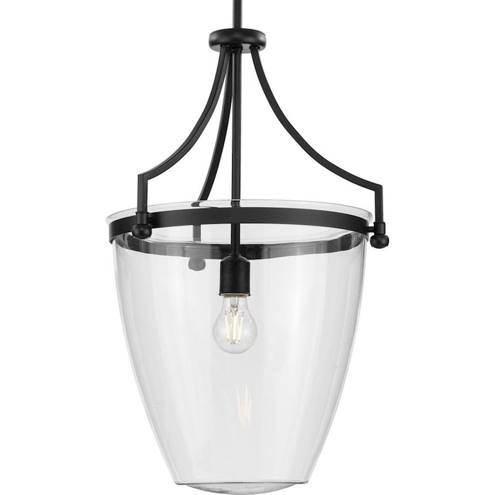 Progress Lighting Parkhurst 1-Lt New Traditional BK/Clear Pendant - P500361-31M