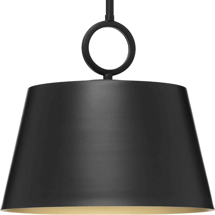 Progress Lighting Parkhurst 1-Lt New Traditional BK/Metal Pendant - P500367-31M