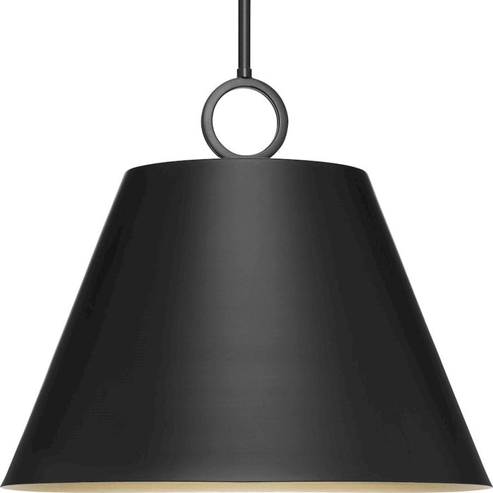 Progress Lighting Parkhurst 3-Lt New Traditional BK/Metal Pendant - P500368-31M