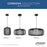 Progress Lighting Cordova 1-Light Mini Pendant