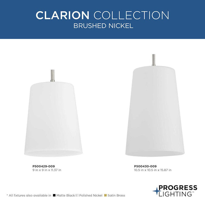 Progress Lighting Clarion 1-Light Pendant