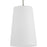 Progress Lighting Clarion 1-Lt Pendant, Polished NK/Etched White - P500430-104